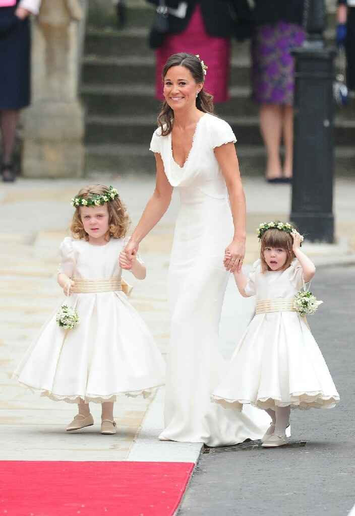 Besoin de votre avis tenues petites filles d'honneur - 1