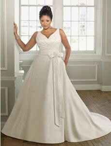 Robes de mariées en satin - 4