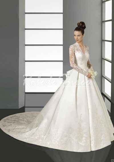 Robes de mariées en satin - 10