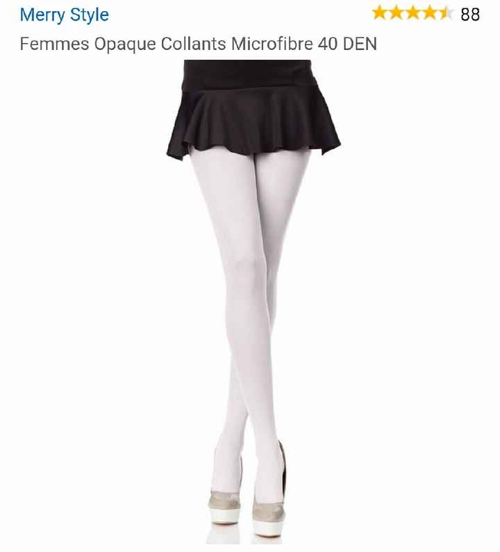 Collants pour mariée des idee? - 1