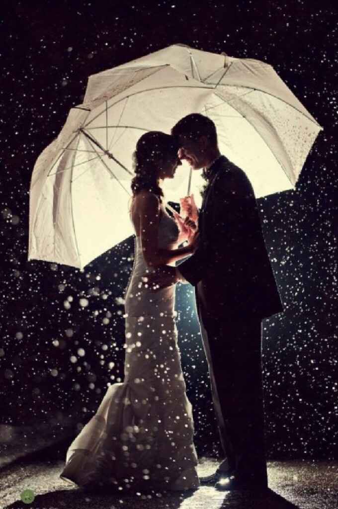 Quand la pluie embellie un mariage ! - 1