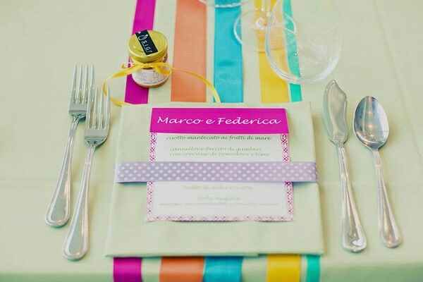 Inspiration mariage multicolore : la décoration - 12