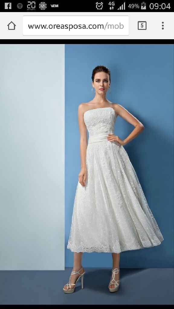 Montrez moi vos robes de mariée courtes - 1
