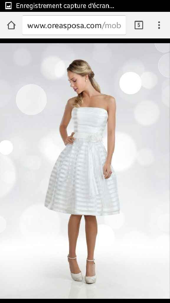 Montrez moi vos robes de mariée courtes - 8