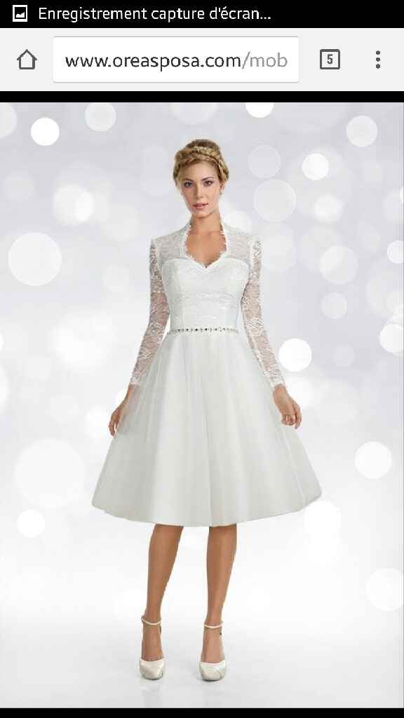 Montrez moi vos robes de mariée courtes - 11