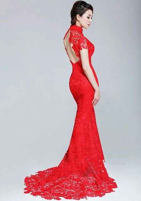 Inspiration : robe bicolore rouge - 4