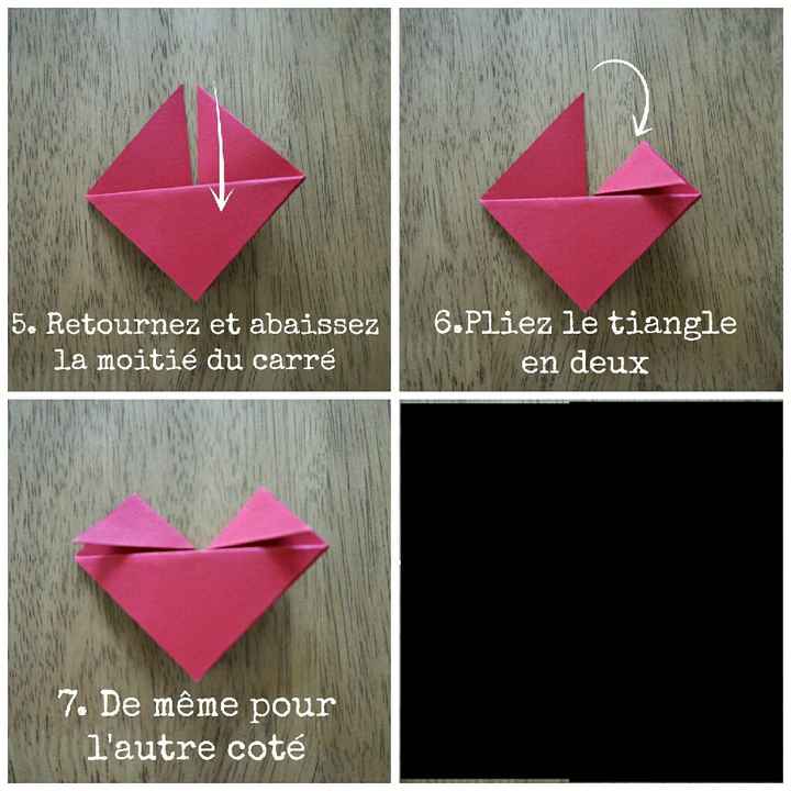 Diy : coeurs en origami - 2