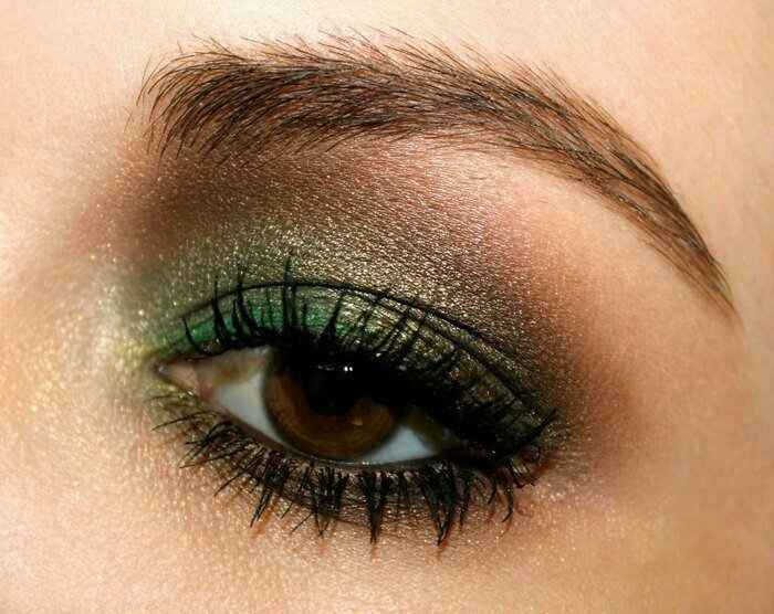 Essai maquillage  oeil vert ou rose ? - 4