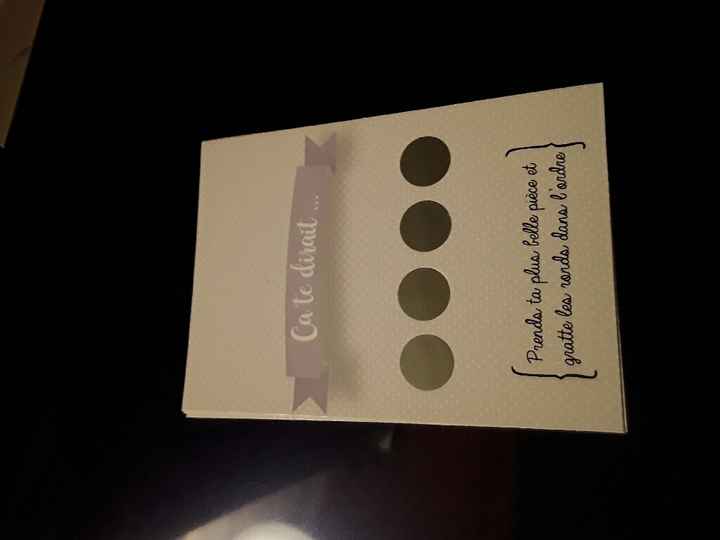 Carte témoins - 1
