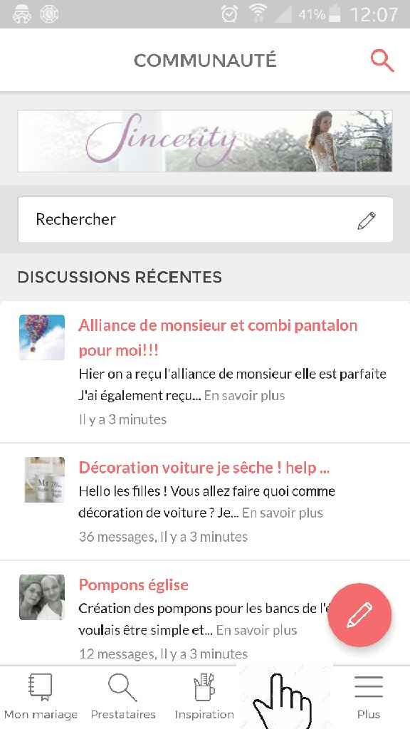 Tuto : problème application - 1
