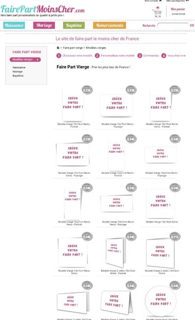 Faire part un vrai casse tête - 1