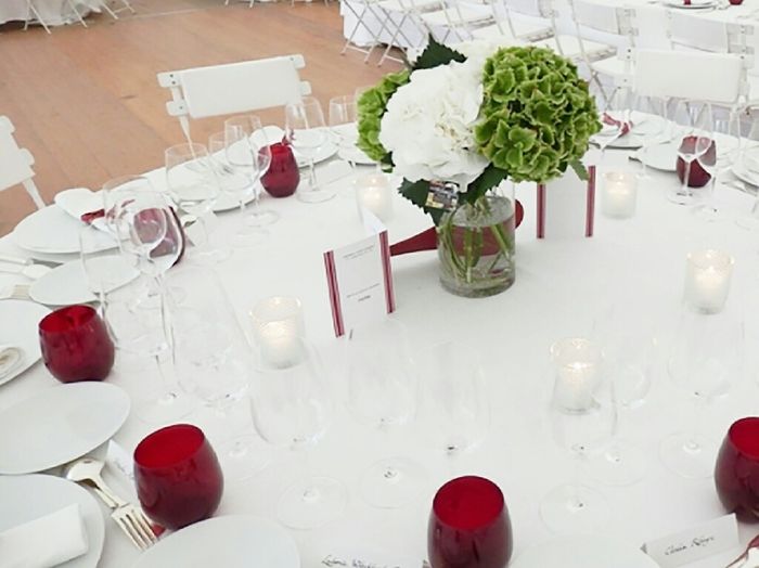 Thème du mariage en rouge et blanc - 4