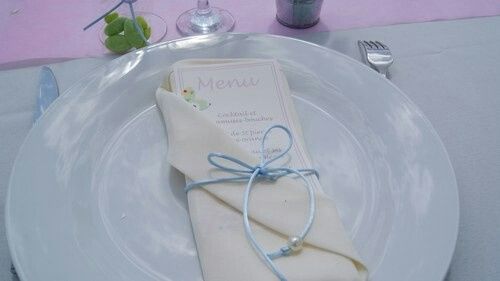 Menus dans serviette - 8