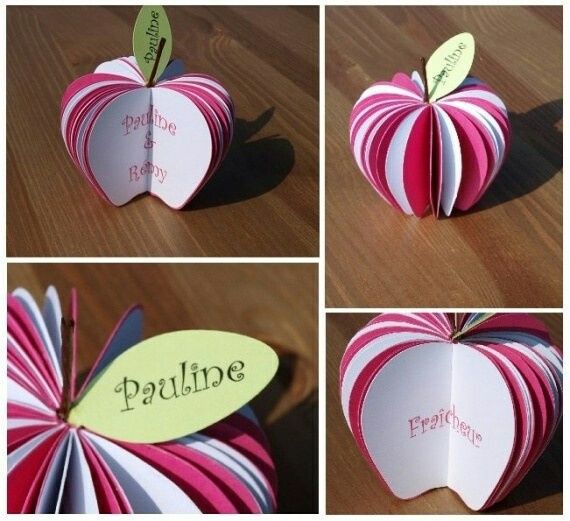 Pommes en 3d - 3