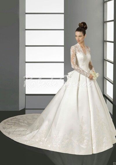 Robes de mariées en satin - 10
