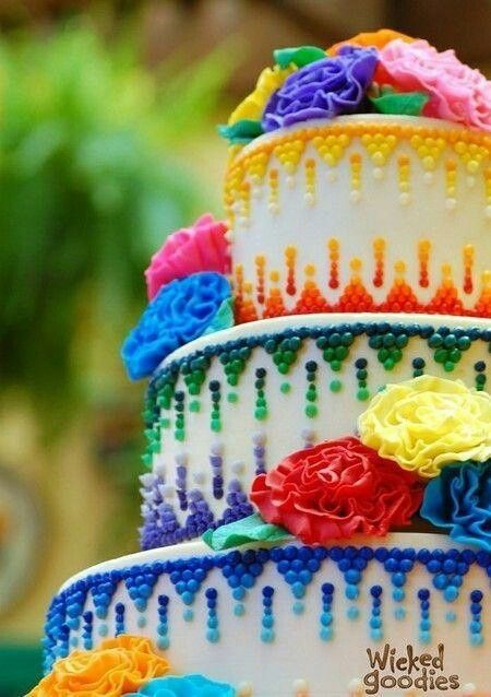 Inspiration desserts pour un mariage multicolore - 5