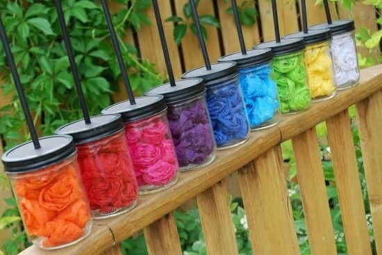 Inspiration mariage multicolore : la décoration - 13