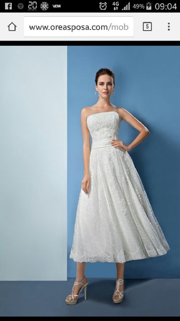 Montrez moi vos robes de mariée courtes - 1