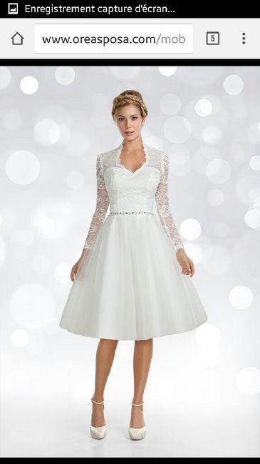 Montrez moi vos robes de mariée courtes - 11