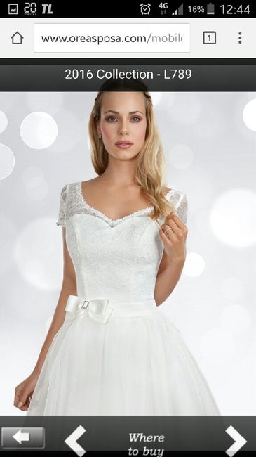 Robe de mariée courte - 2