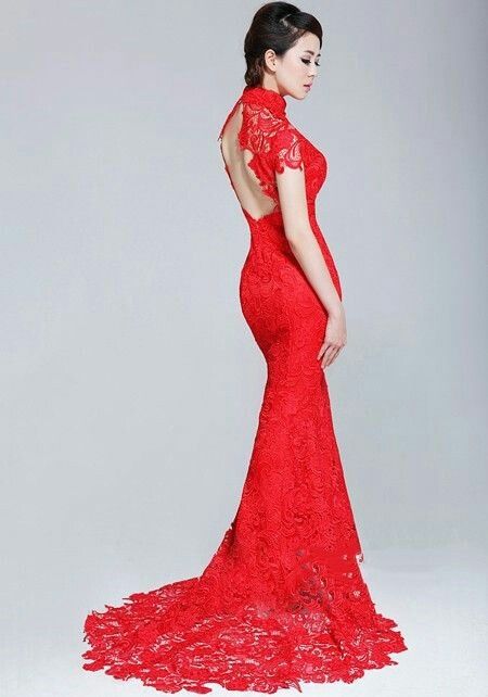 Inspiration : robe bicolore rouge - 4