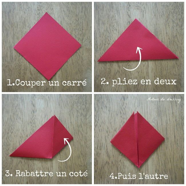 Diy : coeurs en origami - 1