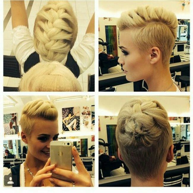 Coiffure cheveux court - 1