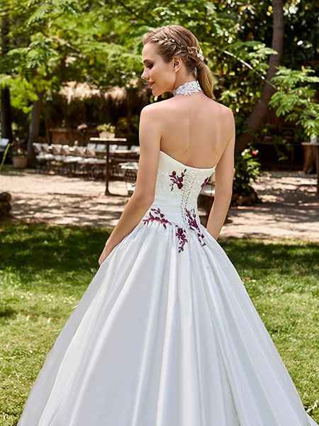 Robe Cassis Point mariage 2018