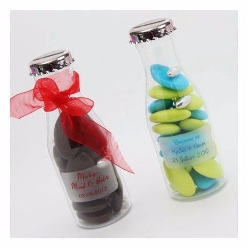 canette avec palets en chocolats 