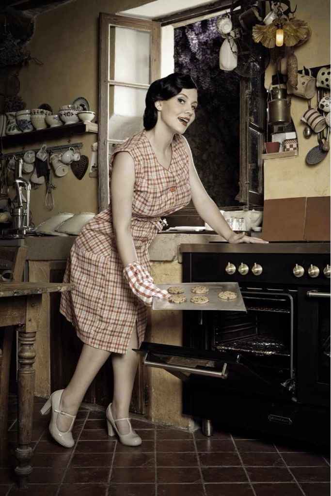 Coiffure rétro 40's 50's 