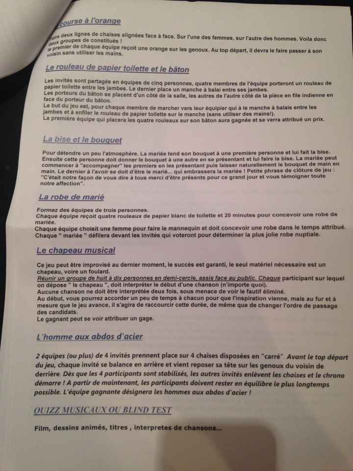 Idée de jeux pendant le repas ?? au secours !!! - 1