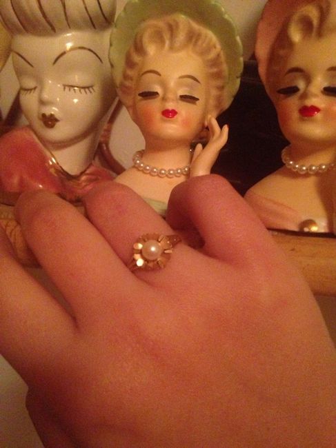 Bague de fiançailles de ma grand mère 
