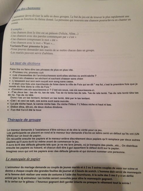 Idée de jeux pendant le repas ?? au secours !!! - 2