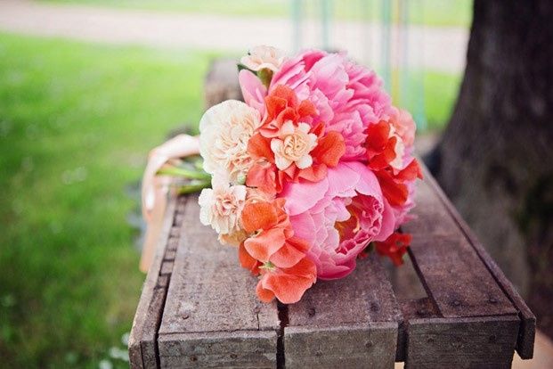 idée bouquet coloré