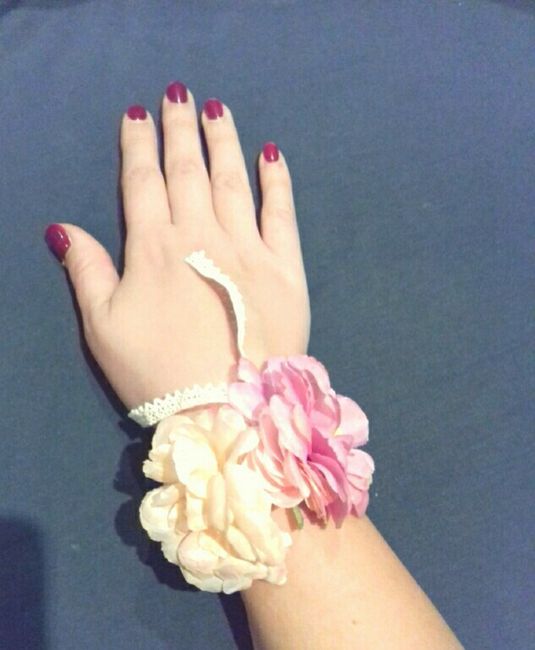 Bracelet demoiselle d'honneur fait main - 2
