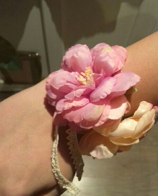 Bracelet demoiselle d'honneur fait main - 3