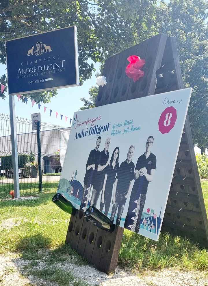 Panneau de bienvenue + allée cérémonie laïque - 1