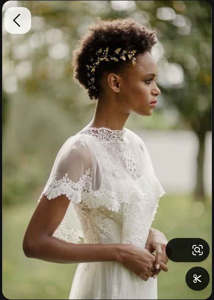 Coiffure sur cheveux crépus court - 3