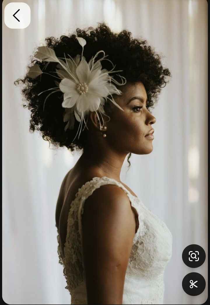 Coiffure sur cheveux crépus court - 4