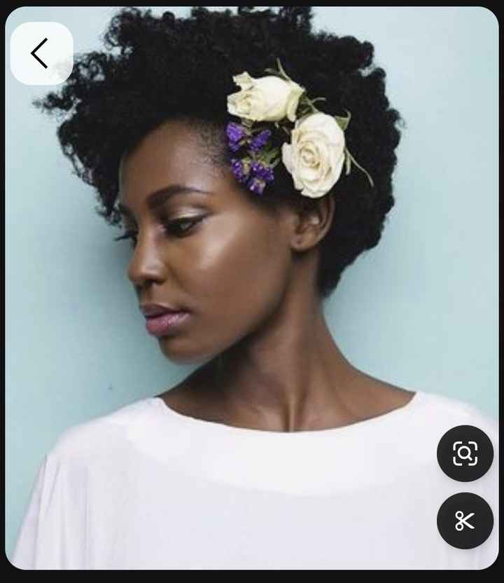 Coiffure sur cheveux crépus court - 6