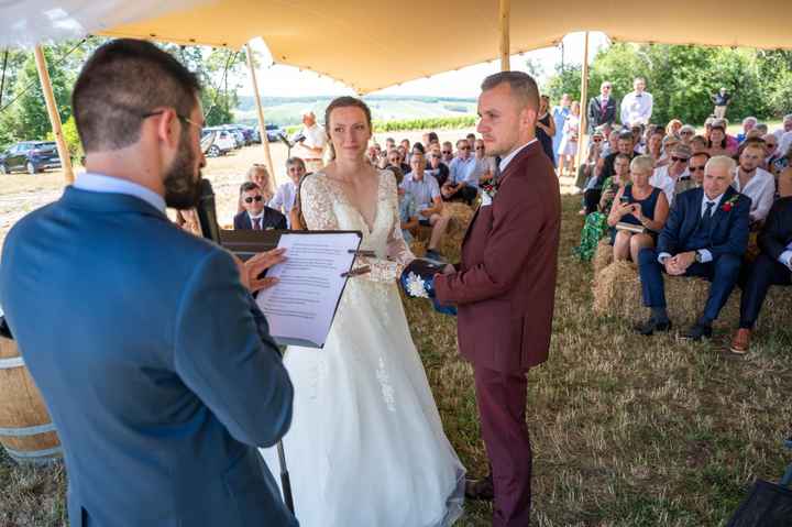 Jour J: la suite: cérémonie laïque - 6