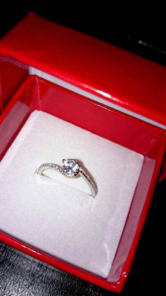 Bague de fiancaille originale - 1