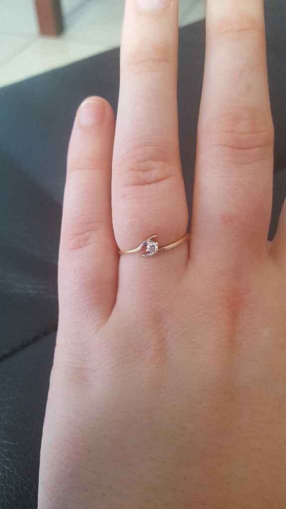 Et vous à quoi ressemble votre bague de fillancailles ? - 1