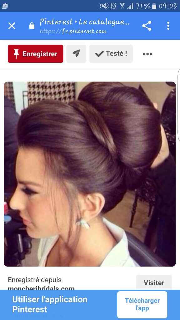 Montrez-moi votre coiffure de mariée - 1