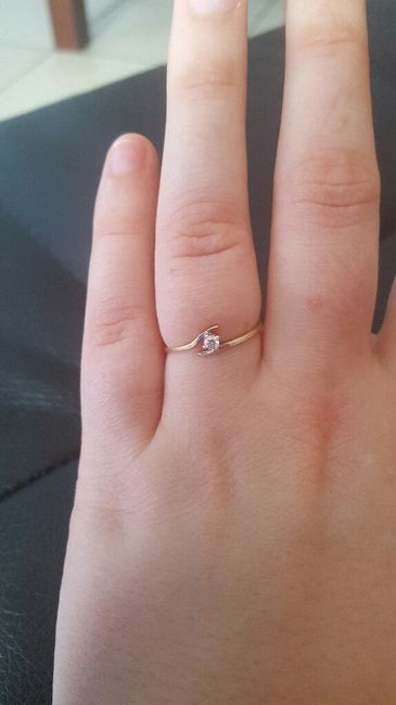 Et vous à quoi ressemble votre bague de fillancailles ? - 1