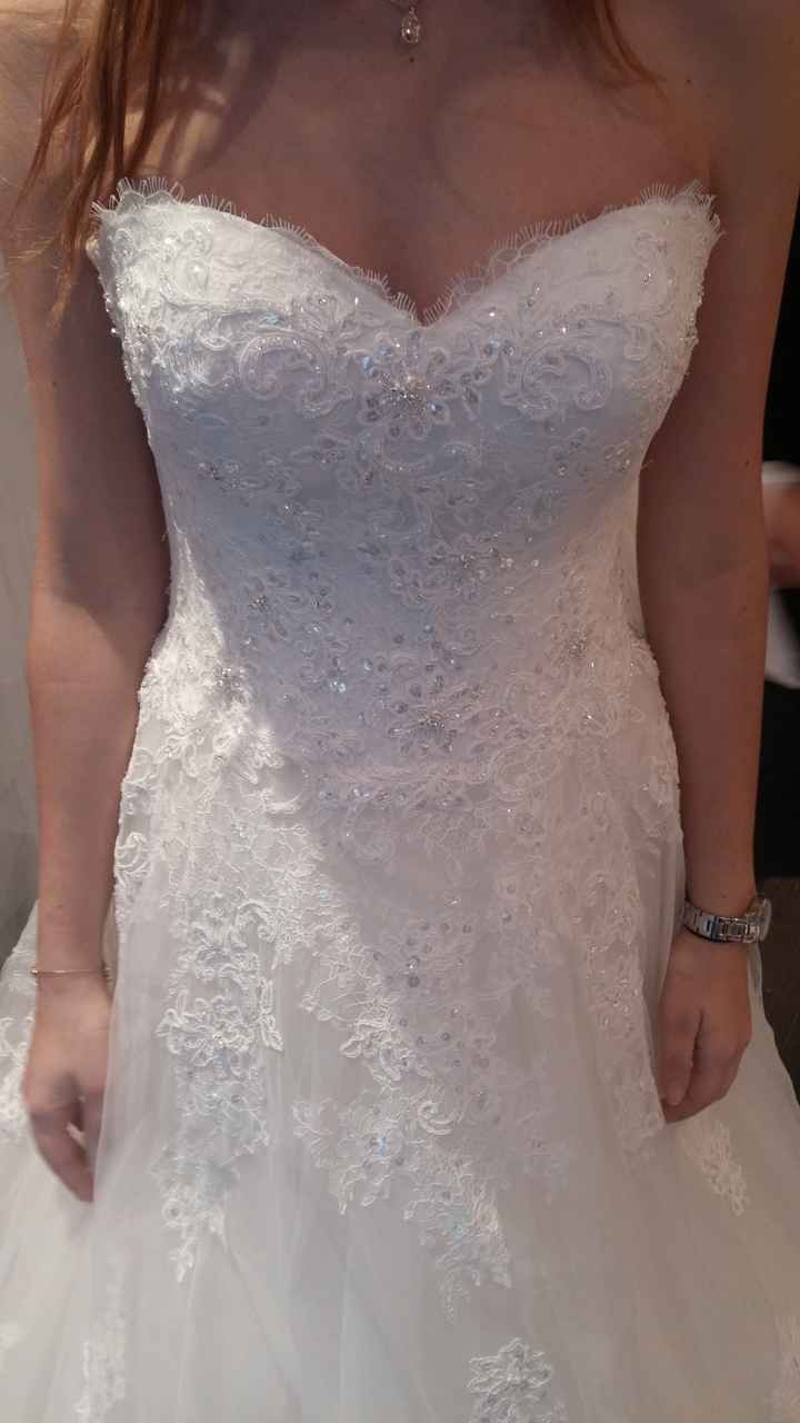 Vous portez une robe pronovias ? - 1