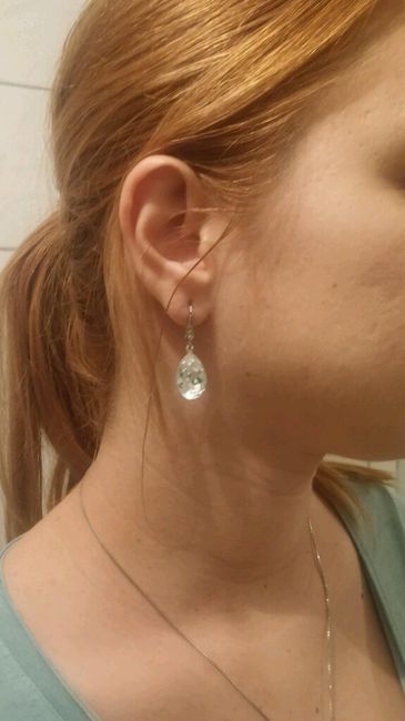 Parure "goutte cristal" - 2