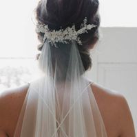 Recherche coiffure avec voile sur la nuque - 2