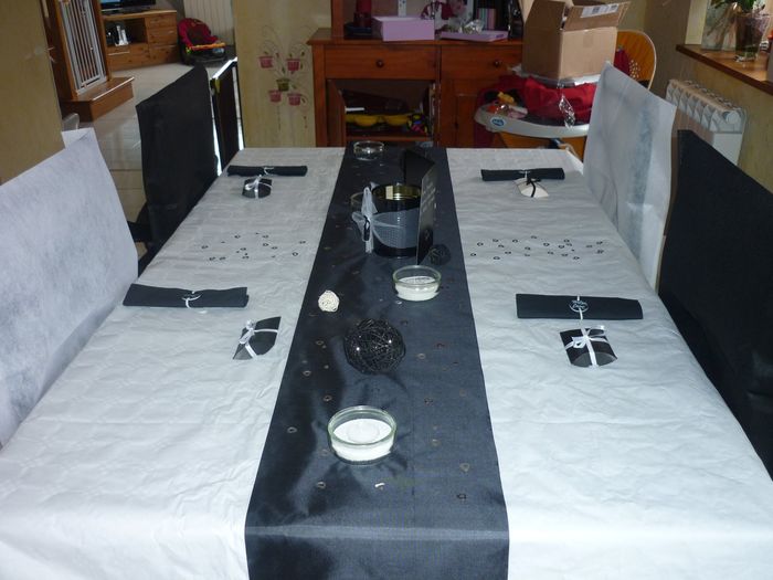 essai déco de table