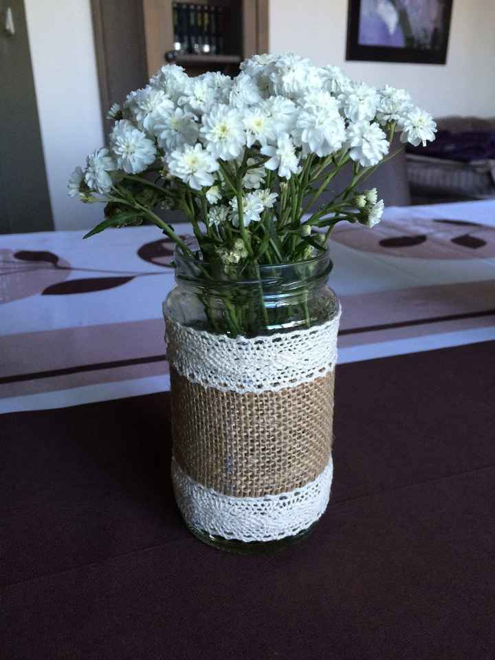 Vase centre de table